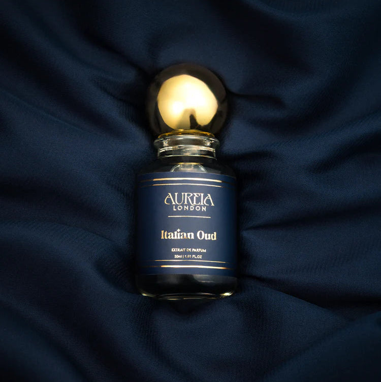 Italian Oud By Aureia London | 48 Hours Long Lasting Extrait de Parfum | 30 ML
