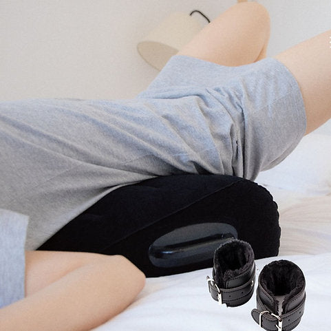 VELENCE BDSM Inflatable Pillow With Handcuffs for Lovemaking - Velence India