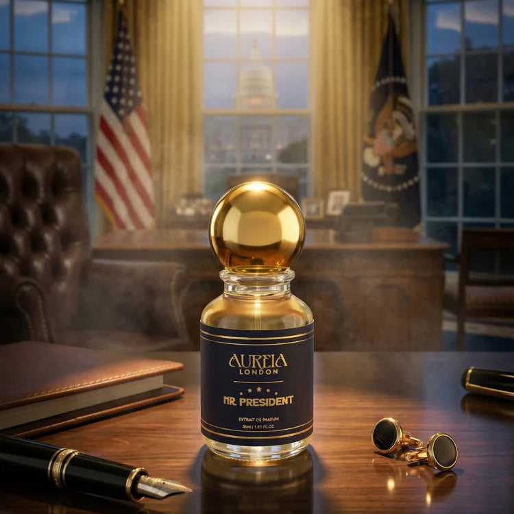 Mr President By Aureia London | 48 Hours Long Lasting Extrait de Parfum | 30 ML