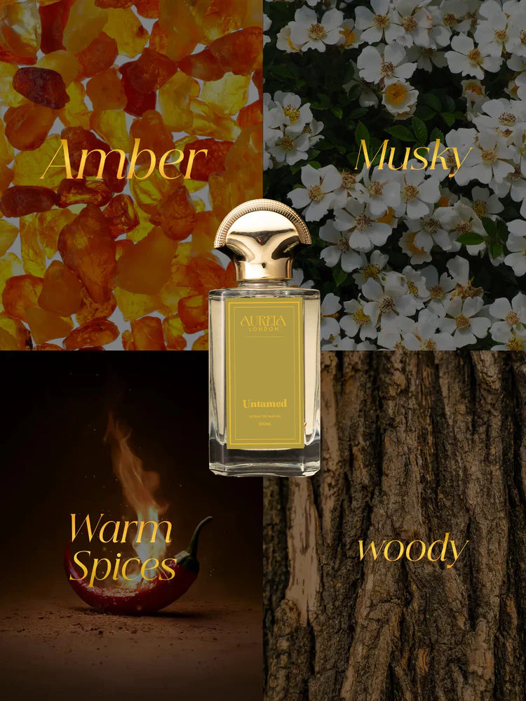 Untamed By Aureia London | 48 Hours Long Lasting Extrait de Parfum | 30 ML