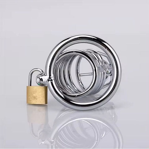 VELENCE Luv Steel Guard – Stainless Steel Male Chastity Cage with Secure Lock - Velence India