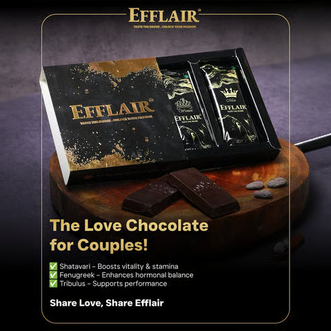 Efflair Aphrodisiac Chocolate for Men | 20g