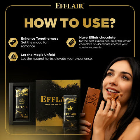 Efflair Aphrodisiac Chocolate for Men | 20g