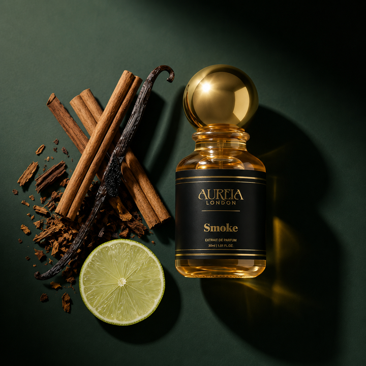 Smoke By Aureia London | 48 Hours Long Lasting Extrait de Parfum | 30 ML
