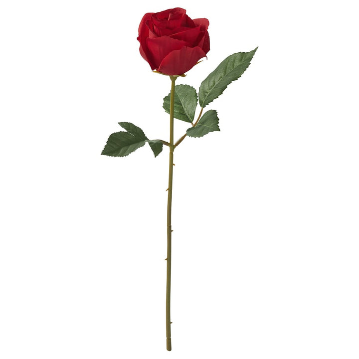 Velence Artificial Red Rose – Real Touch Single Stem - Velence India